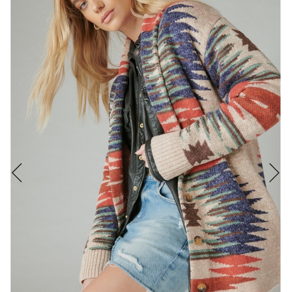 Southwestern Sweater Cardigan
